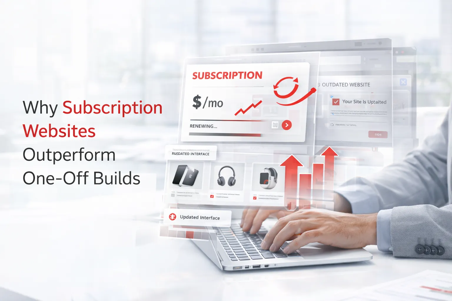 Why Subscription Websites Outperform One-Off Builds
